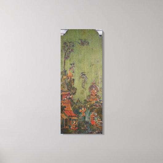 Lucht, van een reeks panelen die canvas afdruk (Voorkant)