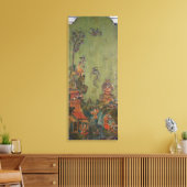 Lucht, van een reeks panelen die canvas afdruk (Insitu (Woonkamer))