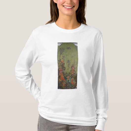 Lucht, van een reeks panelen die t-shirt (Voorkant)