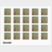 Lucht, van een reeks panelen die vierkante sticker (Vel)