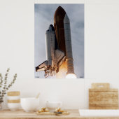 Lucht van ruimtevaart - STS-80 Poster (Keuken)