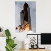 Lucht van ruimtevaart - STS-80 Poster (Thuiskantoor)