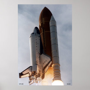 Lucht van ruimtevaart - STS-80 Poster