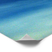 Lucht van wolken poster (Hoek)