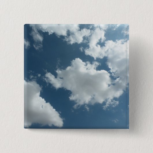 Lucht Vierkante Button 5,1 Cm (Voorkant)