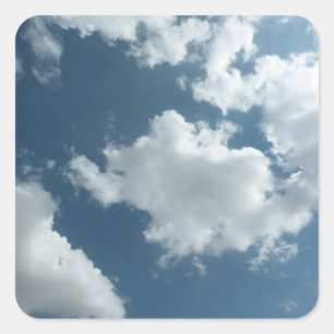 Lucht Vierkante Sticker