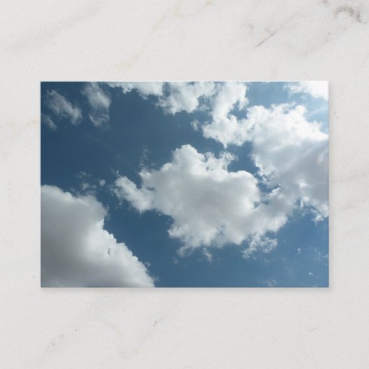 Lucht Visitekaartje (Voorkant)