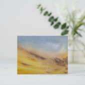 Lucht waterverfschildering briefkaart (Staand voorkant)