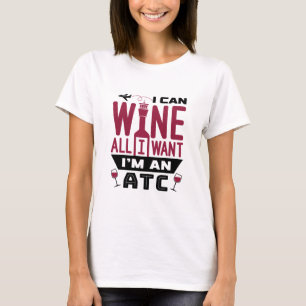 Lucht Wijn uit Funny Wine T-shirt