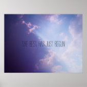 Lucht Wolken Pastel Foto Inspirerend Aangepaste Te Poster (Voorkant)