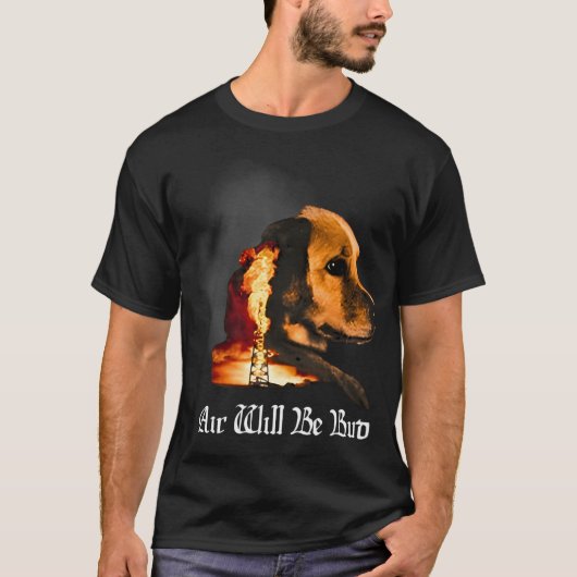 Lucht wordt bud t-shirt (Voorkant)