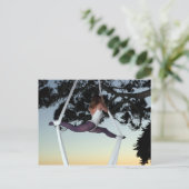 Lucht Zijde Briefkaart (Staand voorkant)