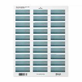 Lucht, zon en Zee Etiket (Full Sheet)