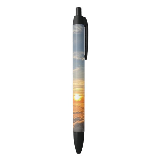 "Lucht" Zwarte Inkt Pen (Achterkant (Verticaal))