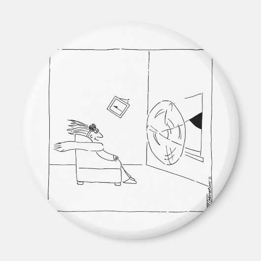 luchtaanjager magneet (Voorkant)