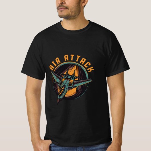 LUCHTAANVAL T-SHIRT (Voorkant)