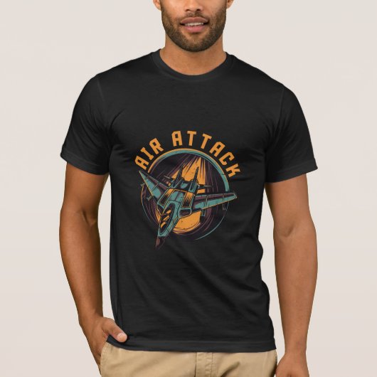 LUCHTAANVAL T-SHIRT (Voorkant)