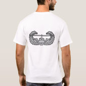 Luchtaanvalsplaat T-shirt (Achterkant)