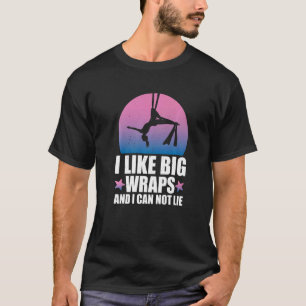Luchtacrobaat Aerial Yoga Uitvoerder Zijde Acrobat T-shirt