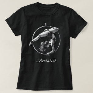 Luchtacrobaat Lucht Hoepel Lyra T-shirt