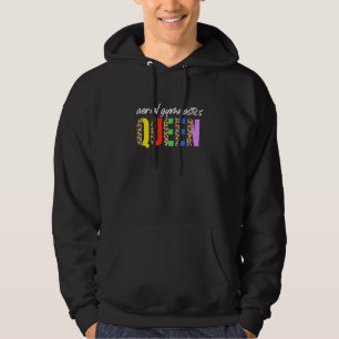 Luchtacrobatiek Koningin - Luchtzijde Danser Hoodie