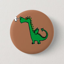 Luchtademende groene draak