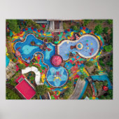 Luchtafspeelscène Poster (Voorkant)