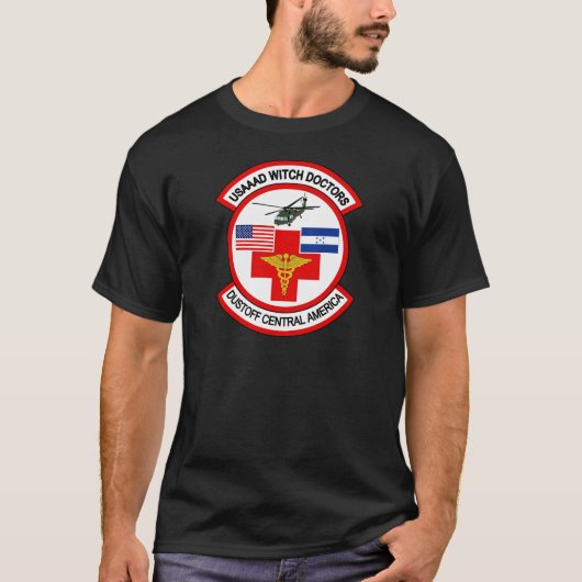 LUCHTAmbulance Detachment USAAD T-shirt (Voorkant)