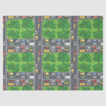 Luchtauto's en gebouwen — Ontwerp 6