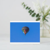 Luchtballon 1 briefkaart (Staand voorkant)