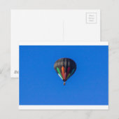 Luchtballon 1 briefkaart (Voorkant / Achterkant)