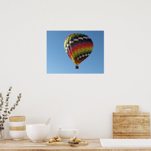 Luchtballon 2 poster (Keuken)