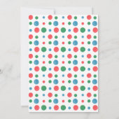 Luchtballon: Birthday Party Invitation Kaart (Achterkant)