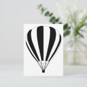 luchtballon briefkaart (Staand voorkant)