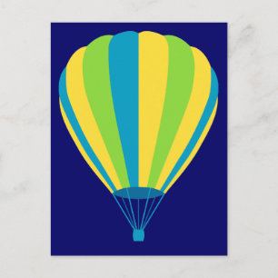 luchtballon briefkaart
