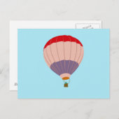 Luchtballon Briefkaart (Voorkant / Achterkant)