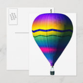 luchtballon briefkaart (Voorkant / Achterkant)