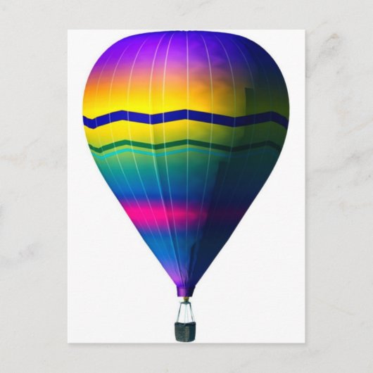 luchtballon briefkaart (Voorkant)