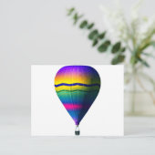 luchtballon briefkaart (Staand voorkant)