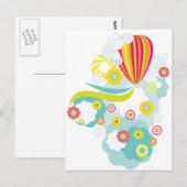 Luchtballon Briefkaart (Voorkant / Achterkant)