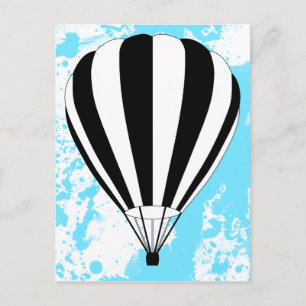 luchtballon briefkaart