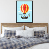 Luchtballon Canvas Afdruk (Insitu (Slaapkamer))