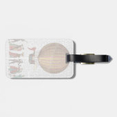 Luchtballon en mensen bagagelabel (Achterkant horizontaal)