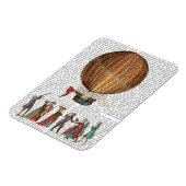 Luchtballon en mensen magneet (Linkerzijde)