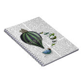 Luchtballon en -vogels notitieboek (Rechterzijde)