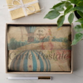 luchtballon Floral Flowers French Tissuepapier (Geschenk)