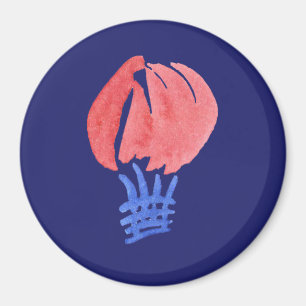 Luchtballon, groot rondmagneet magneet