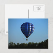 Luchtballon in briefkaart (Voorkant / Achterkant)