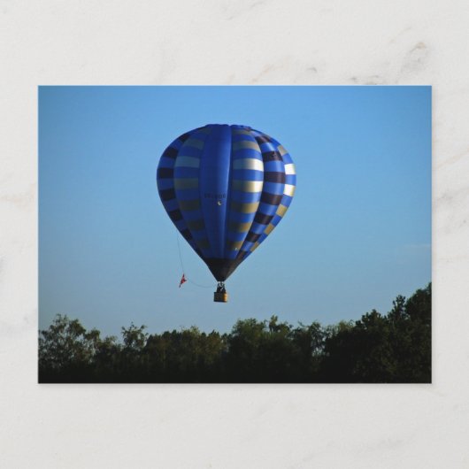 Luchtballon in briefkaart (Voorkant)