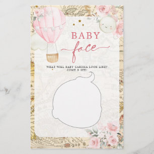 Luchtballon is niet ze knap Baby gezicht spel